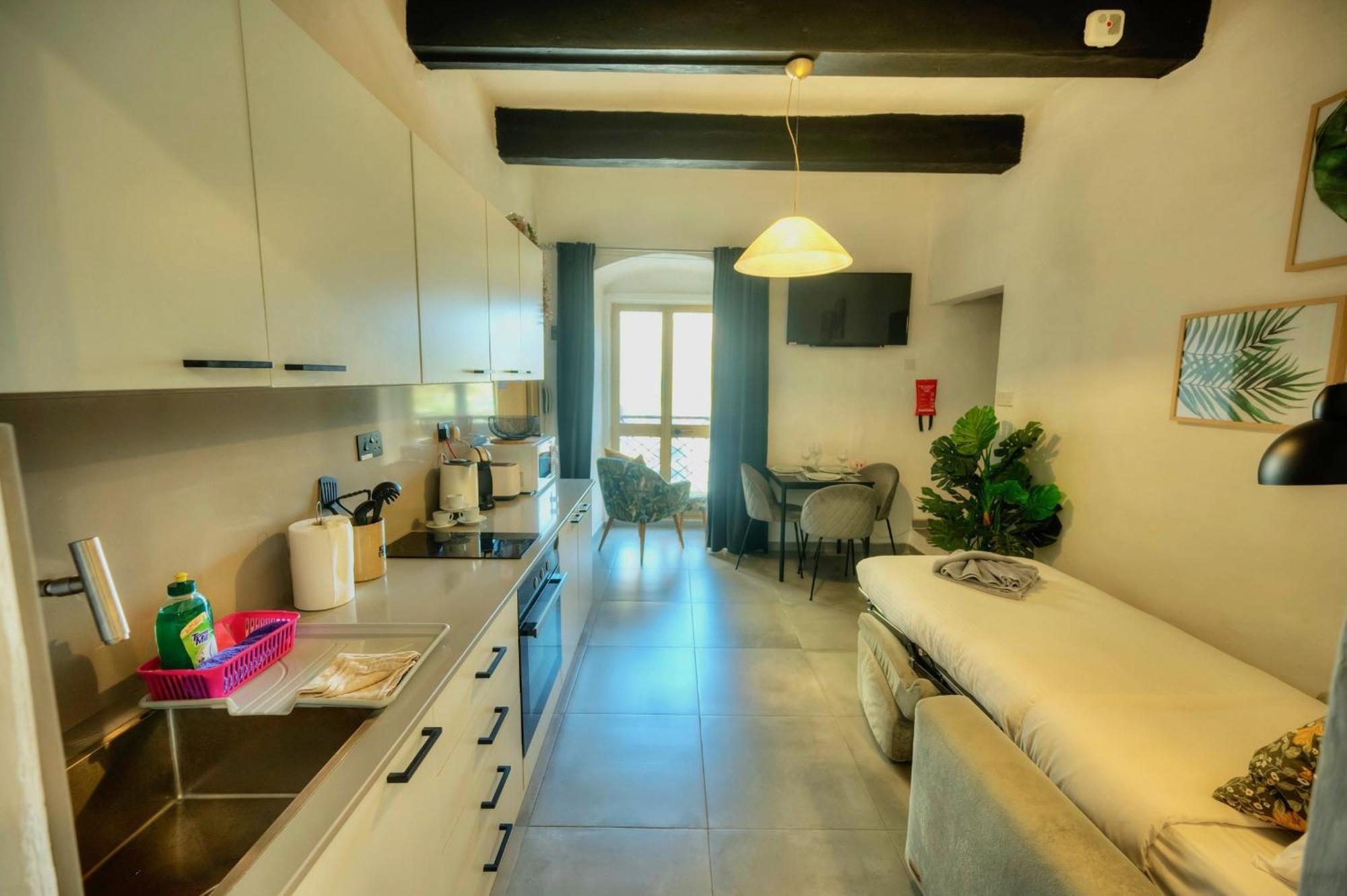Cozy Flat. Swim Beach 2 Minutes Walk. The Old Valletta Mcri1-1 المظهر الخارجي الصورة